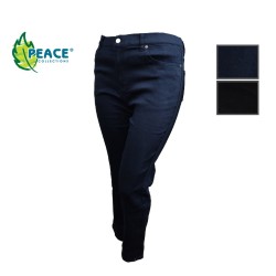 PEACE Jeans - Long Medium Waist Straight Cut